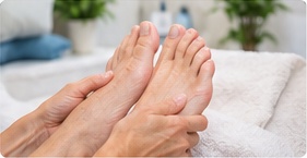 Routine foot care foot care photograph